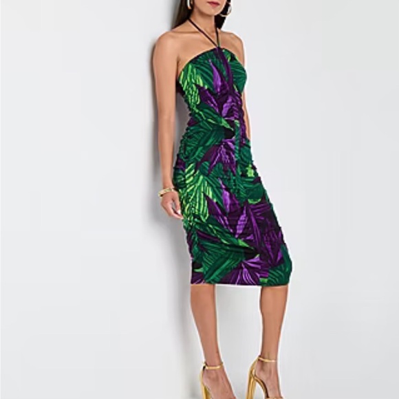 Bold Elements Womens Floral Bodycon Strapless Dress - Picture 4 of 16